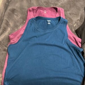 Set of 6 DSG tank tops, size L